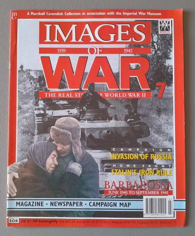 WW2 "Images Of War" Issue 7 (Russia) With Campaign Map And Newspaper Copy.