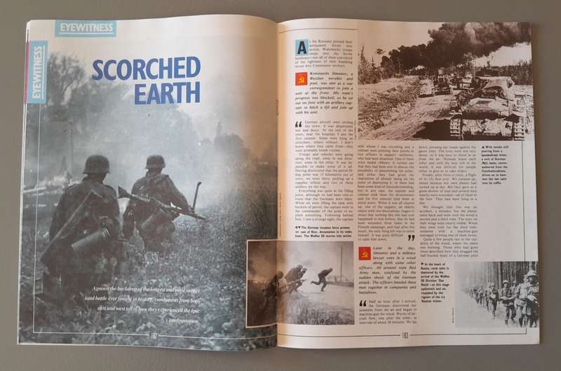 WW2 "Images Of War" Issue 7 (Russia) With Campaign Map And Newspaper Copy.