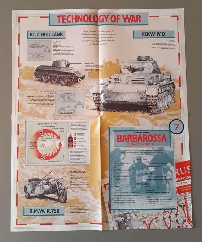 WW2 "Images Of War" Issue 7 (Russia) With Campaign Map And Newspaper Copy.