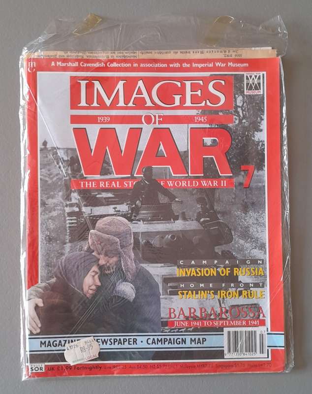 WW2 "Images Of War" Issue 7 (Russia) With Campaign Map And Newspaper Copy.