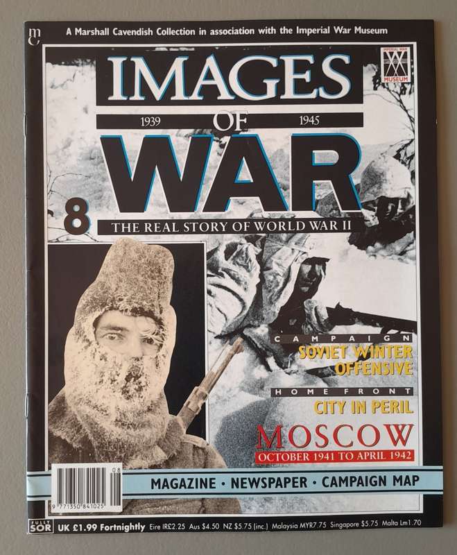 WW2 "Images Of War" Issue 8 (Moscow) With Campaign Map And Newspaper Copy.