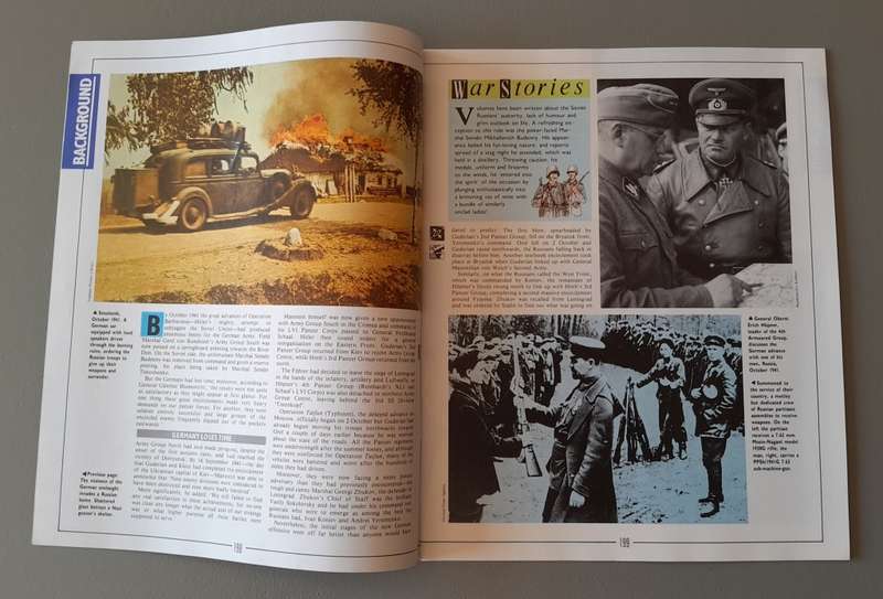 WW2 "Images Of War" Issue 8 (Moscow) With Campaign Map And Newspaper Copy.