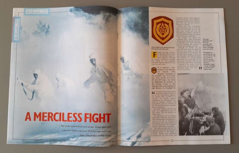 WW2 "Images Of War" Issue 8 (Moscow) With Campaign Map And Newspaper Copy.