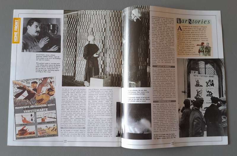 WW2 "Images Of War" Issue 8 (Moscow) With Campaign Map And Newspaper Copy.