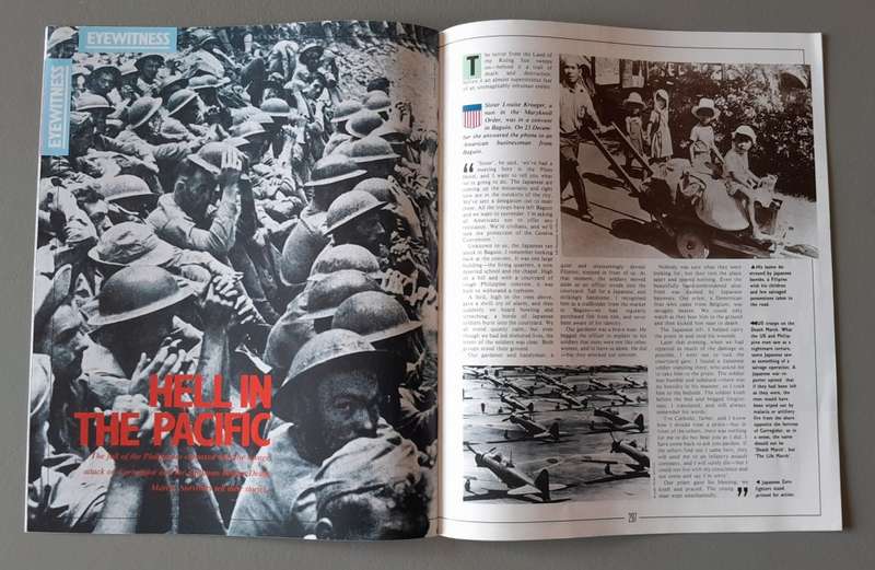 WW2 "Images Of War" Issue 11 (Philippines) With Campaign Map And Newspaper Copy.