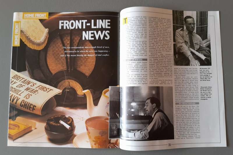 WW2 "Images Of War" Issue 11 (Philippines) With Campaign Map And Newspaper Copy.
