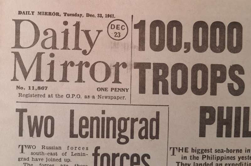 WW2 "Images Of War" Issue 11 (Philippines) With Campaign Map And Newspaper Copy.