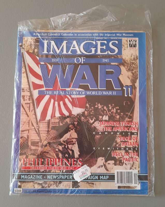 WW2 "Images Of War" Issue 11 (Philippines) With Campaign Map And Newspaper Copy.