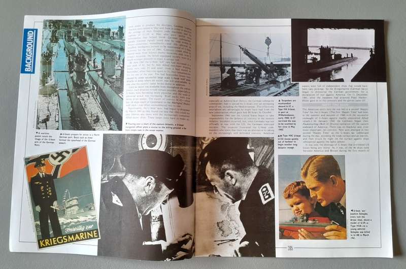 WW2 "Images Of War" Issue 15 (U-Boat War) With Campaign Map And Newspaper Copy.