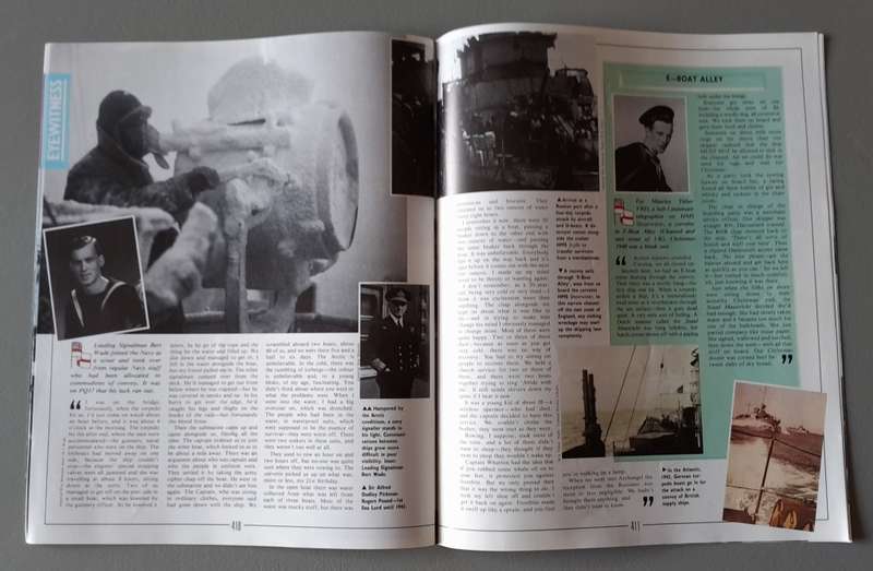 WW2 "Images Of War" Issue 15 (U-Boat War) With Campaign Map And Newspaper Copy.