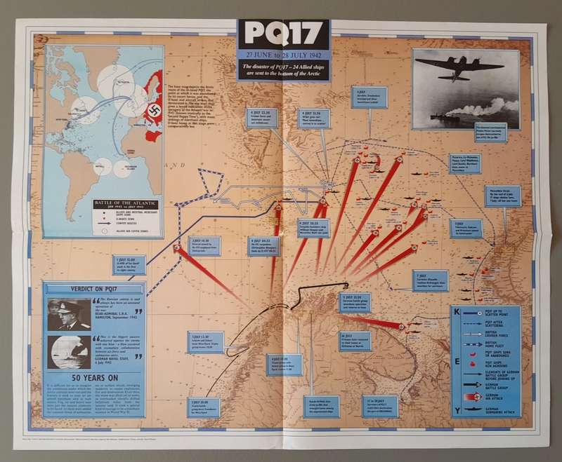 WW2 "Images Of War" Issue 15 (U-Boat War) With Campaign Map And Newspaper Copy.