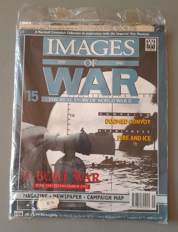 WW2 "Images Of War" Issue 15 (U-Boat War) With Campaign Map And Newspaper Copy.
