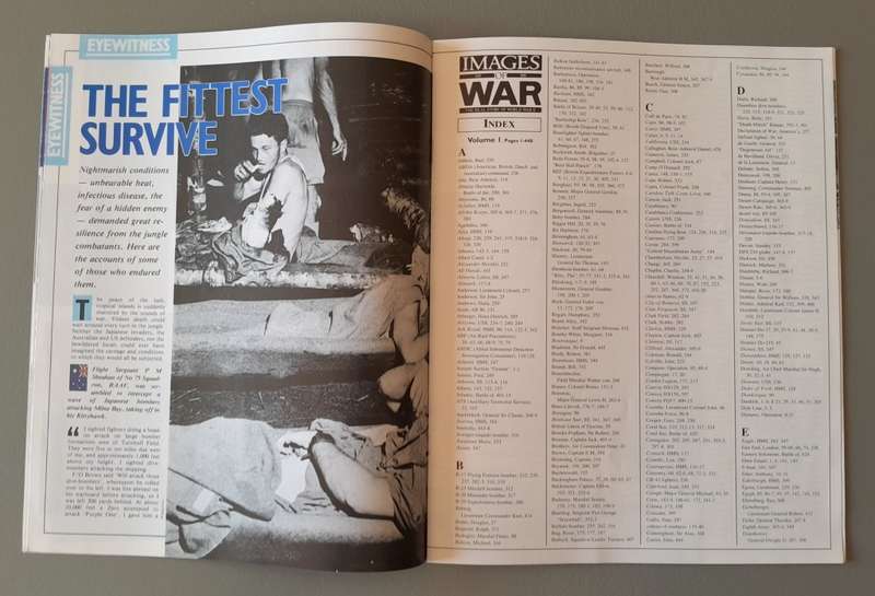 WW2 "Images Of War" Issue 16 (New Guinea) With Campaign Map And Newspaper Copy.