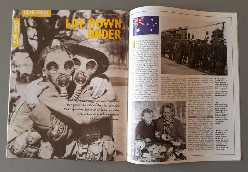 WW2 "Images Of War" Issue 16 (New Guinea) With Campaign Map And Newspaper Copy.