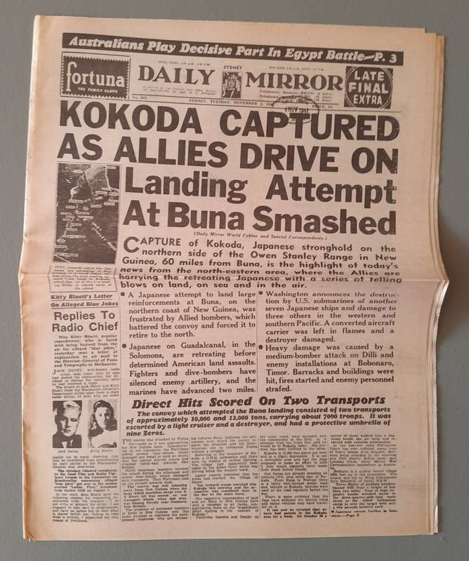 WW2 "Images Of War" Issue 16 (New Guinea) With Campaign Map And Newspaper Copy.