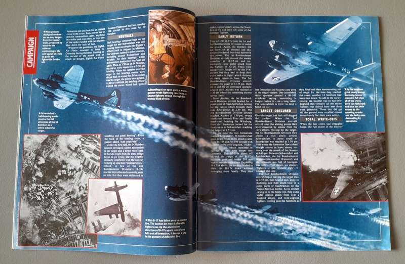 WW2 "Images Of War" Issue 26 (US Air Force) With Campaign Map And Newspaper Copy.