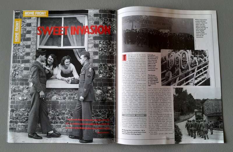 WW2 "Images Of War" Issue 26 (US Air Force) With Campaign Map And Newspaper Copy.