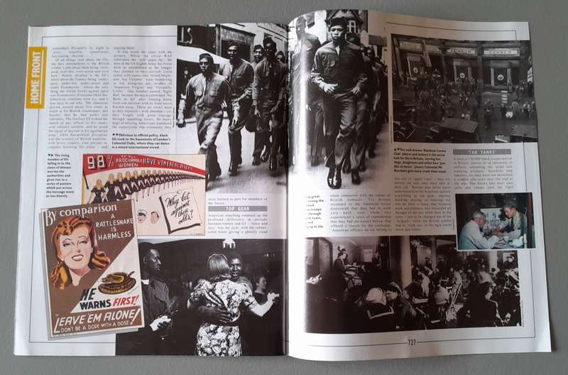 WW2 "Images Of War" Issue 26 (US Air Force) With Campaign Map And Newspaper Copy.