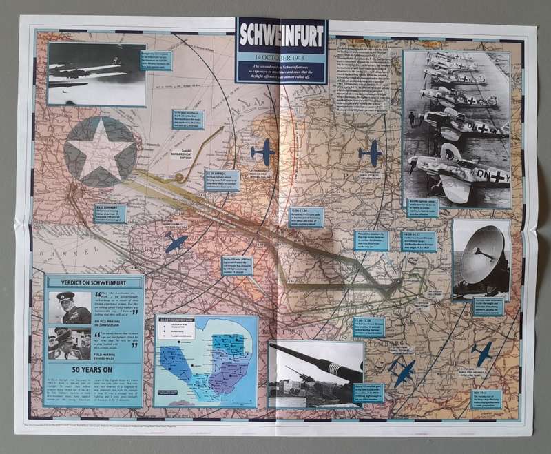 WW2 "Images Of War" Issue 26 (US Air Force) With Campaign Map And Newspaper Copy.