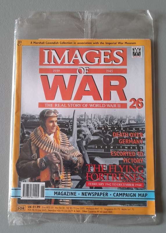 WW2 "Images Of War" Issue 26 (US Air Force) With Campaign Map And Newspaper Copy.