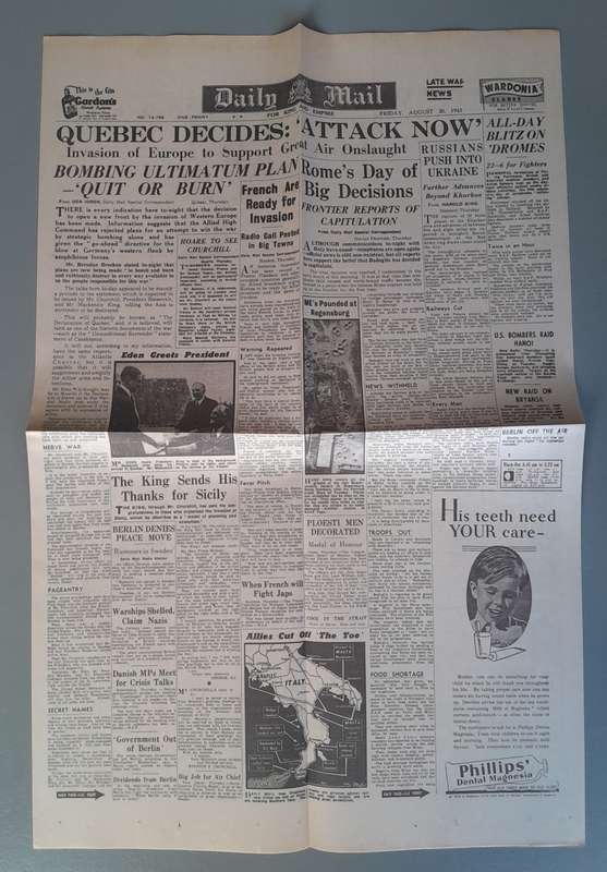 WW2 "Images Of War" Issue 26 (US Air Force) With Campaign Map And Newspaper Copy.