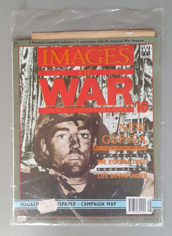 WW2 "Images Of War" Issue 16 (New Guinea) With Campaign Map And Newspaper Copy.