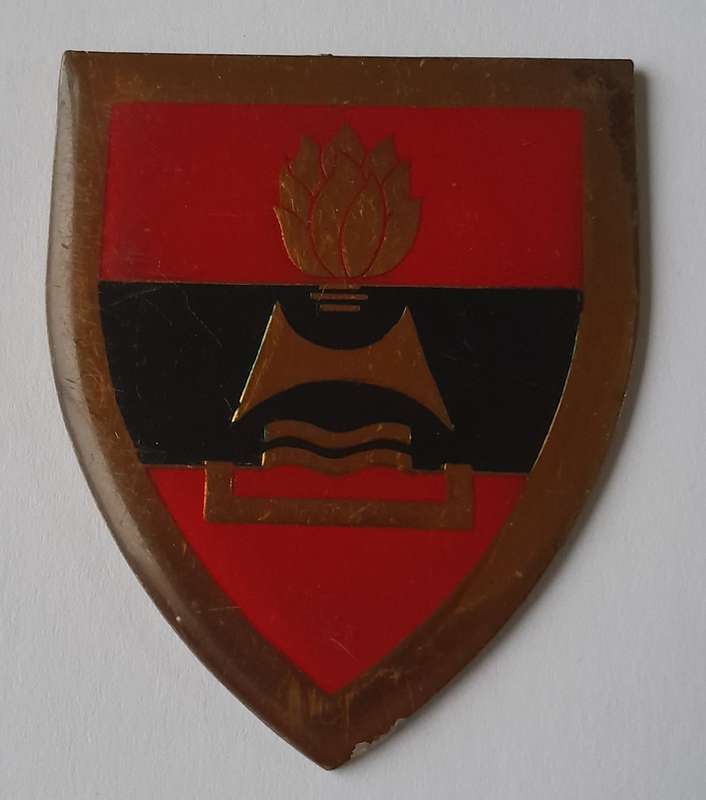 SADF 2 Field Engineer Regiment Shoulder Flash.  No Pins.