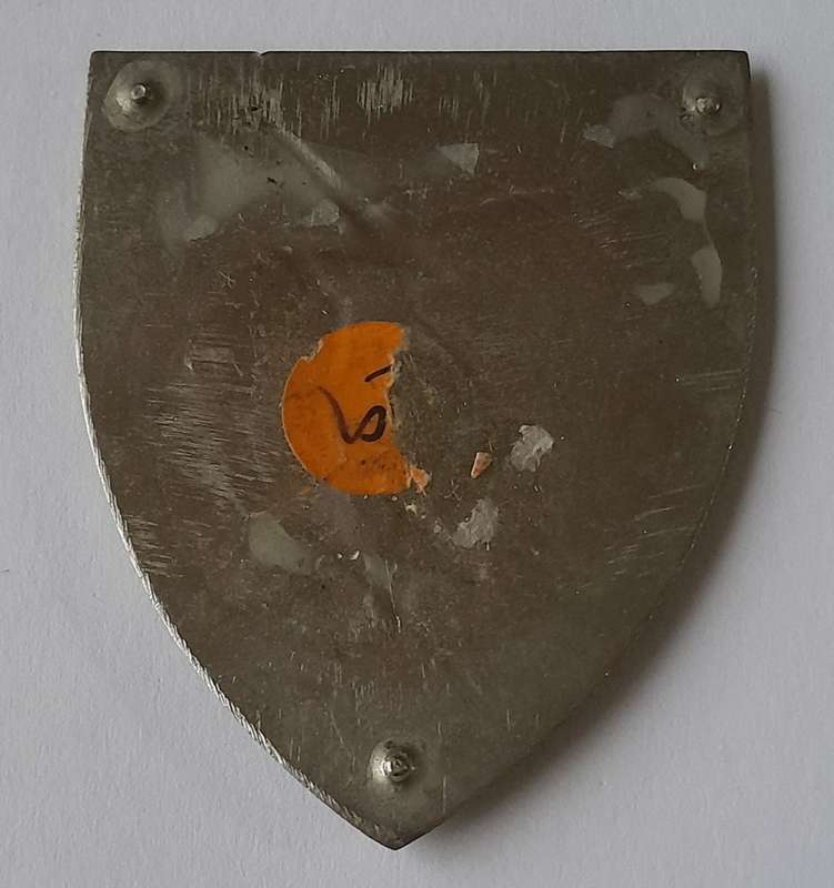 SADF 4 Electronic Workshop Signals Unit Shoulder Flash.  No Pins.