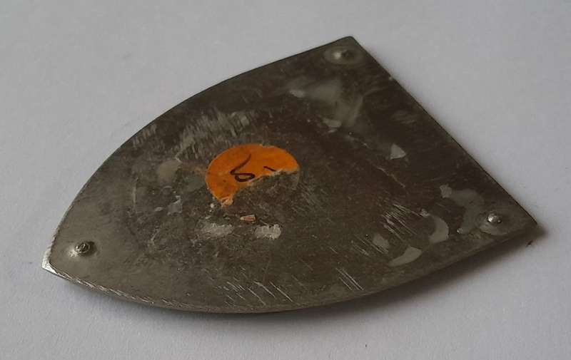 SADF 4 Electronic Workshop Signals Unit Shoulder Flash.  No Pins.