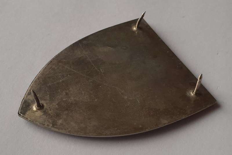 SADF 4 Vehicle Reserve Park (4VRP) Unit Shoulder Flash.  All Pins Intact.
