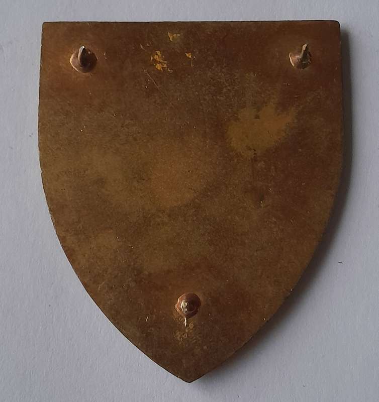 SADF 7 South African Division Shoulder Flash (from 1992).  All Pins Intact.