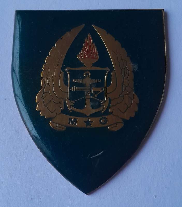 SADF Army Gymnasium Shoulder Flash.  No Pins.