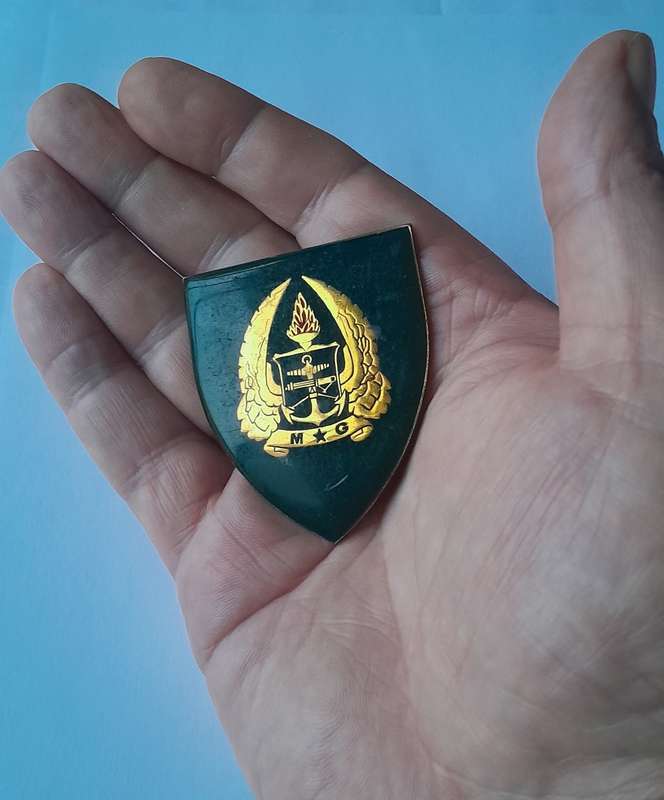 SADF Army Gymnasium Shoulder Flash.  No Pins.
