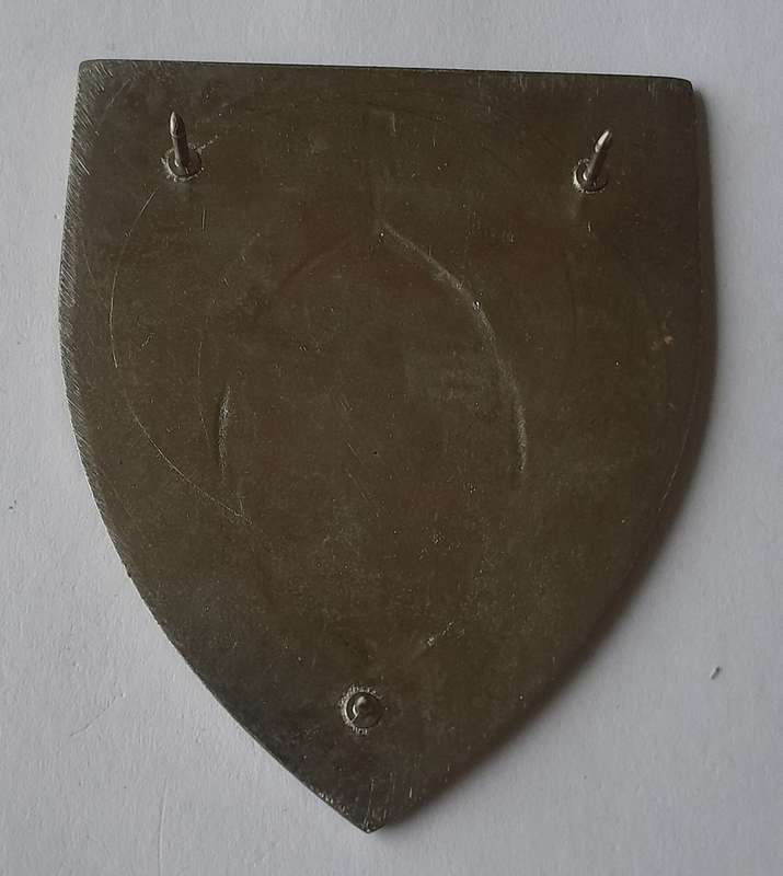 SADF 121 South African Infantry (121 Zulu) Battalion Shoulder Flash.  All Pins Intact.