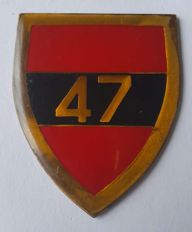SADF 47 Survey Squadron Shoulder Flash.  No Pins.