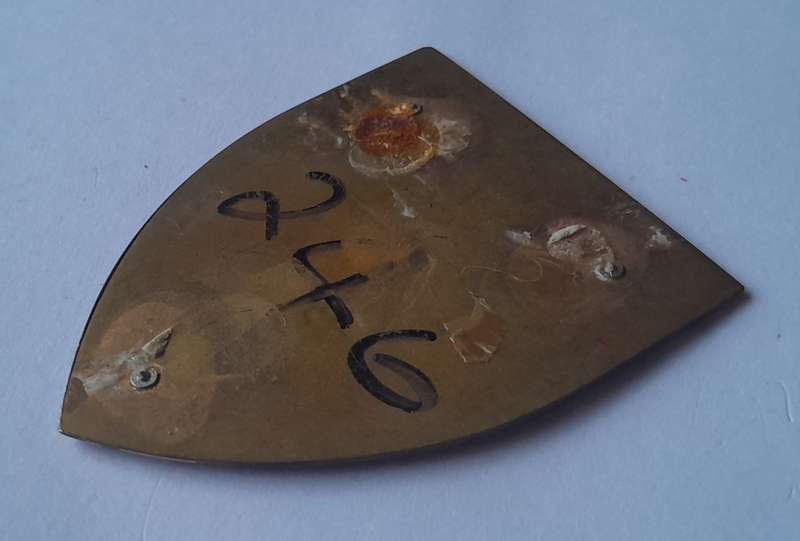 SADF 47 Survey Squadron Shoulder Flash.  No Pins.