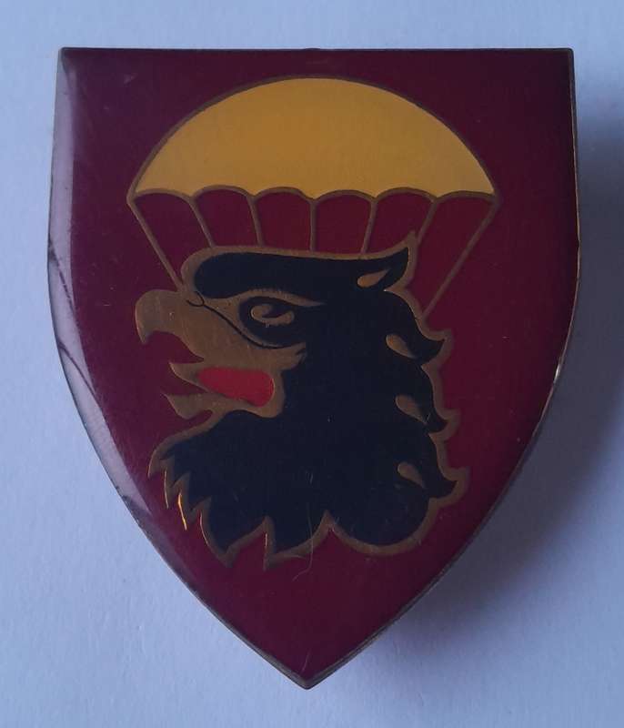 SADF 44 Parachute Brigade Shoulder Flash.  All Pins Intact.
