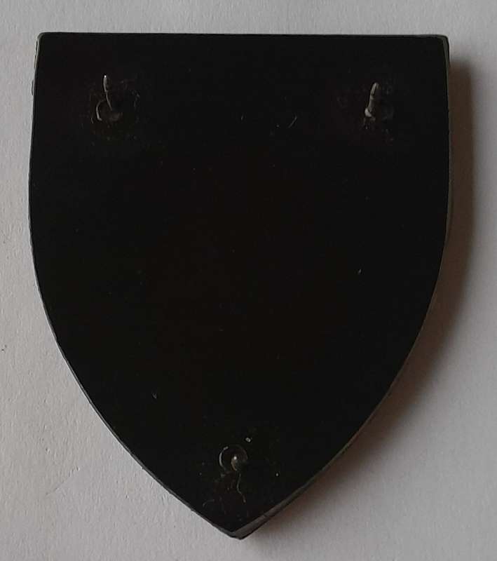 SADF 8 South African Armoured Division Shoulder Flash.  All Pins Intact.