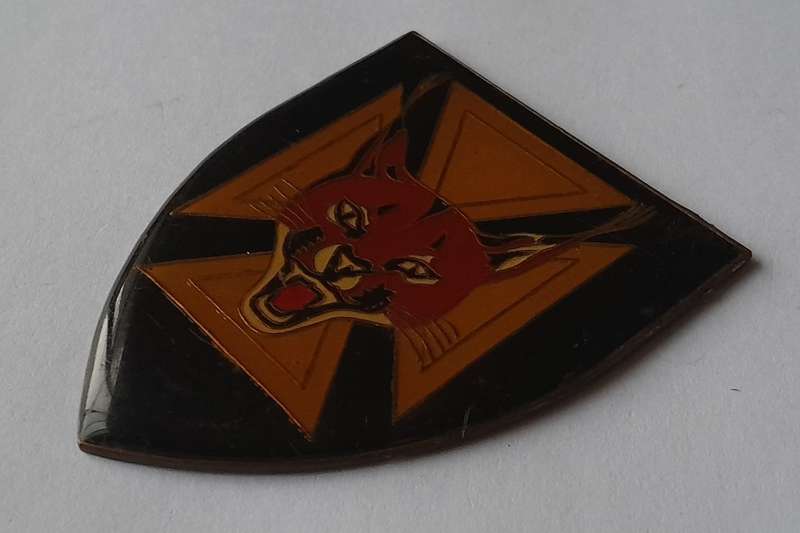 SADF 7 South African Infantry (7 SAI) Battalion Shoulder Flash.  No Pins.