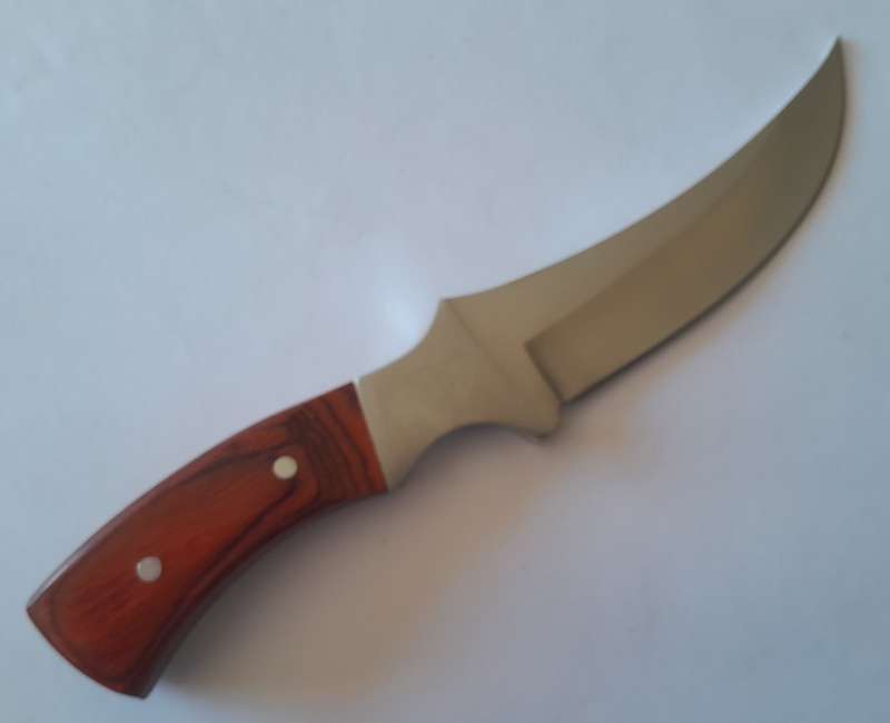 U.S.A. Saber Hunting / Skinning Knife with Belt Sheath.  22cm.