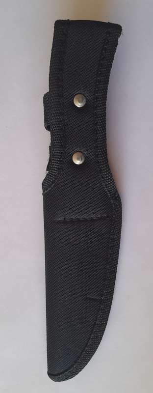 U.S.A. Saber Hunting / Skinning Knife with Belt Sheath.  22cm.