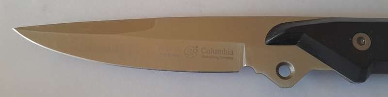 U.S.A. Saber ShuangRong Company Hunting Knife with Sheath.  23.5cm