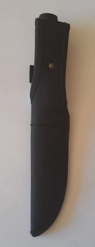 U.S.A Saber Columbia Wolf Survival Knife with Belt Sheath.  25cm.