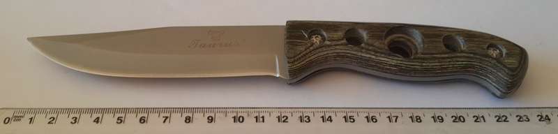 Taurus Hunting Knife with Belt Sheath. 24cm.