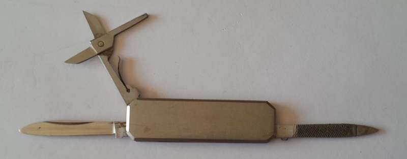 Vintage German 1970's Gentleman's Mini Multi-Tool Knife.