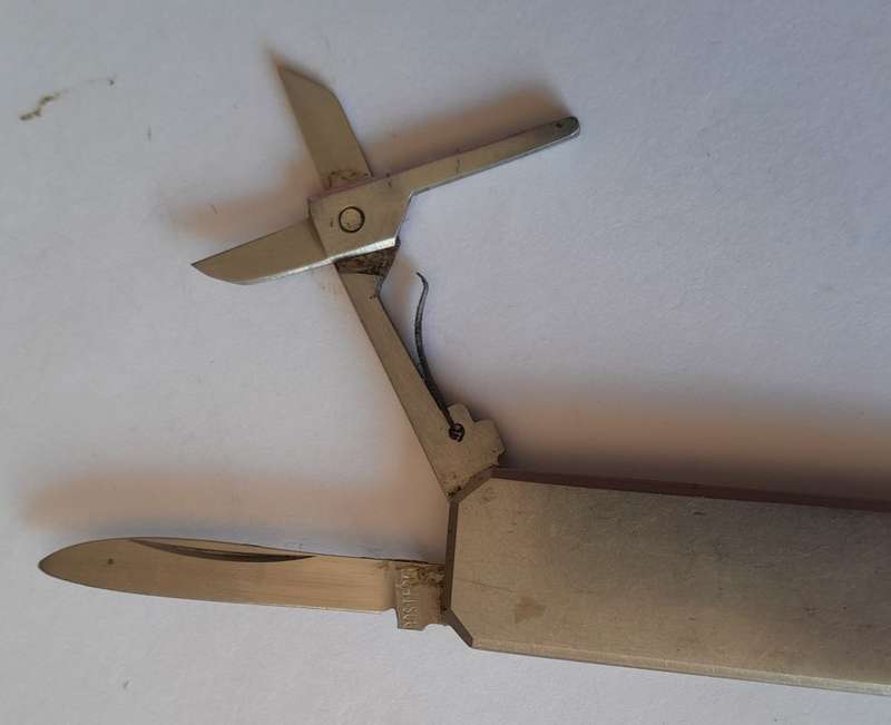 Vintage German 1970's Gentleman's Mini Multi-Tool Knife.