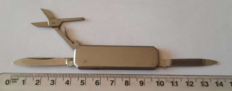 Vintage German 1970's Gentleman's Mini Multi-Tool Knife.