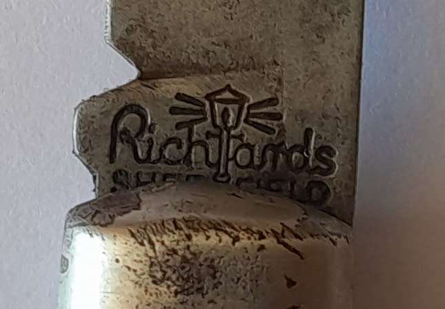 Vintage Richards, Sheffield Folding Knife. 14.5 cm.