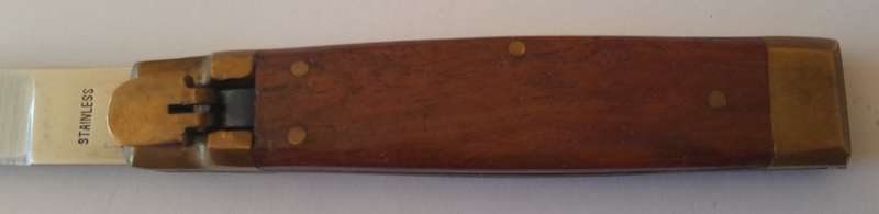 "Reserved" Rare Lever Lock Hunter Folding Knife. 18.5cm.