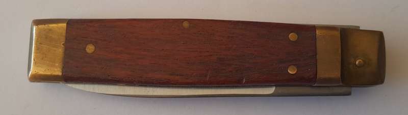 "Reserved" Rare Lever Lock Hunter Folding Knife. 18.5cm.